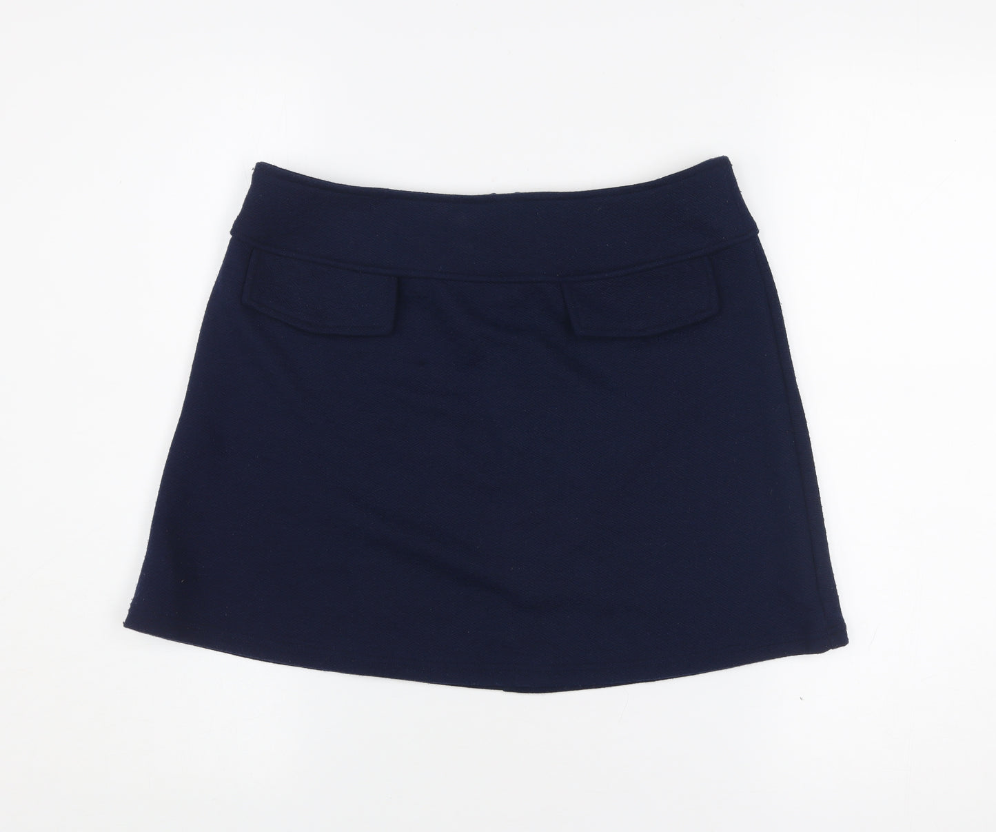 River Island Women's Blue Size 12 Short Pencil Skirt