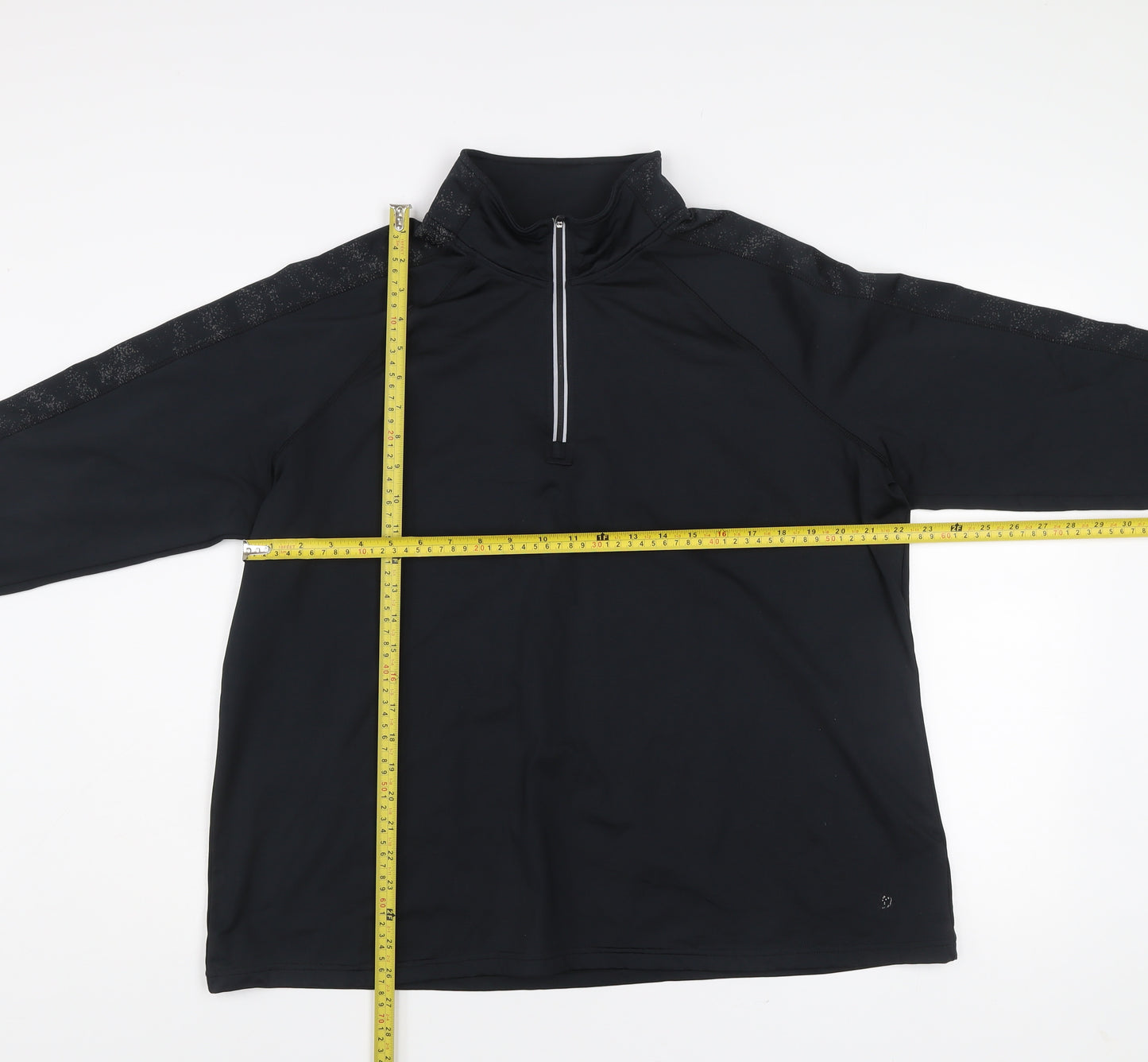 St. Bernard Dunnes Stores Men’s Black XL 1/2 Zip Pullover Sweatshirt