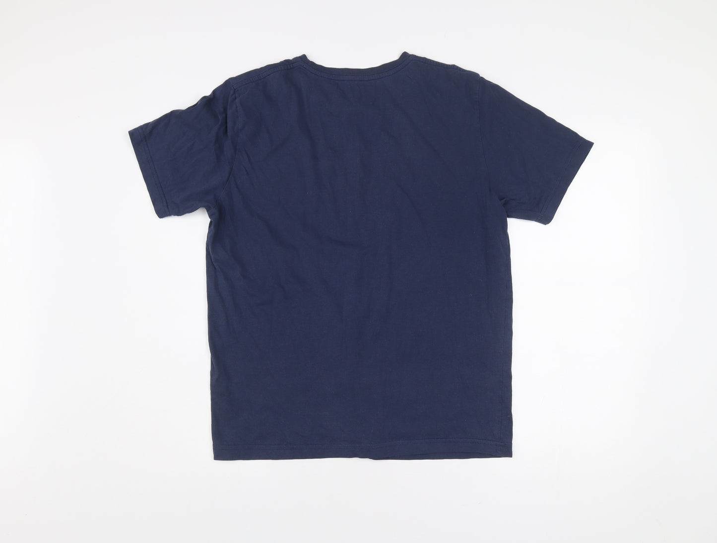 Old Skool Men’s Blue L Graphic Print Crew Neck T-Shirt