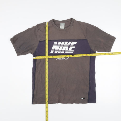 Nike Men’s Grey M Graphic Sports T-Shirt Short Sleeve Cotton