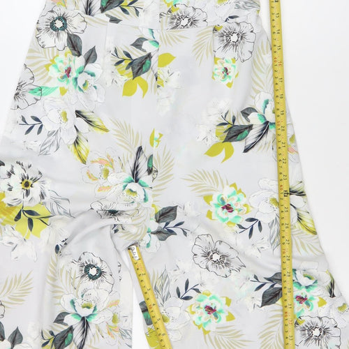 Primark Women’s Multicoloured Floral Off Shoulder Jumpsuit Size 10