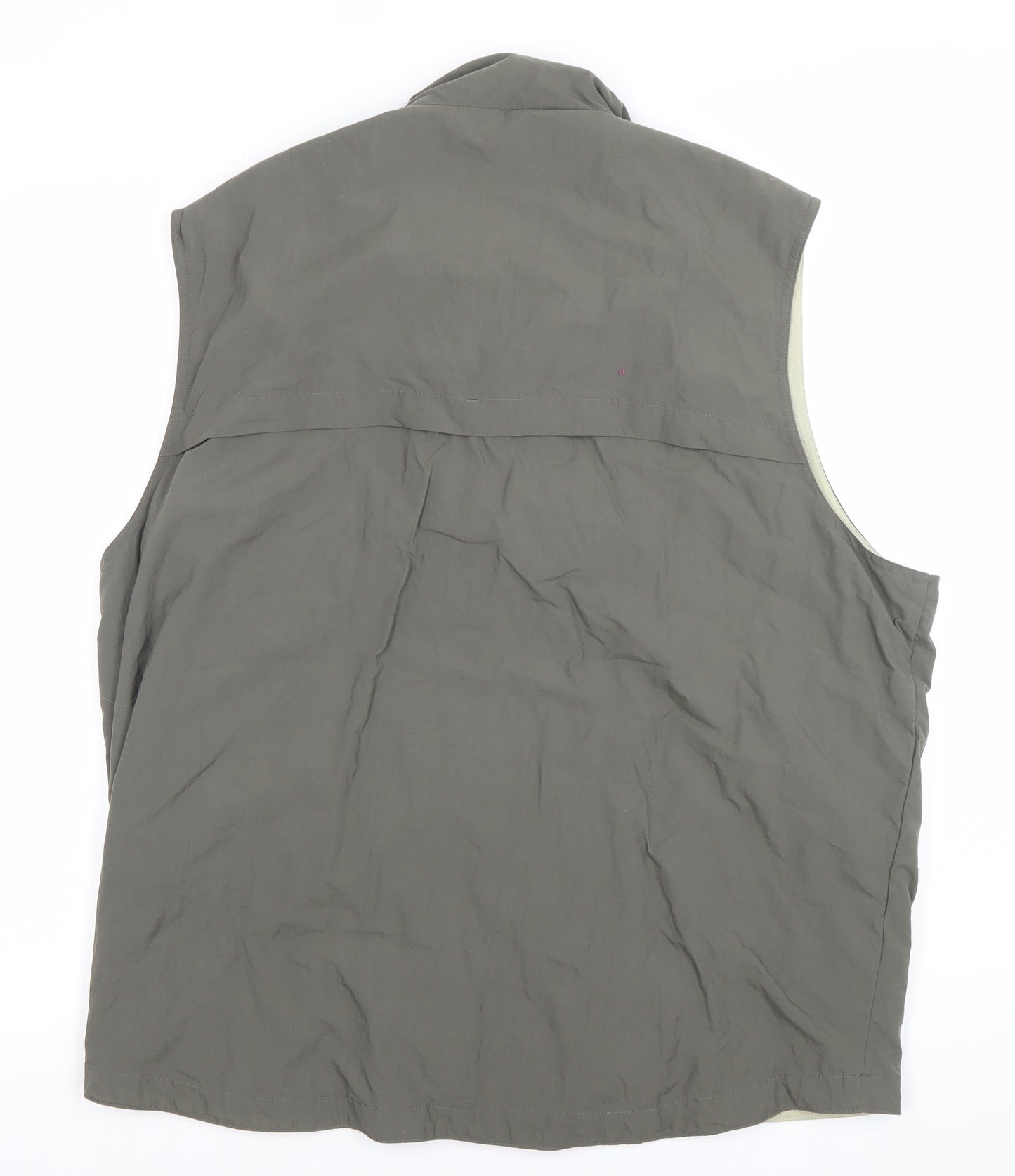 Marks and Spencer Mens Green Waistcoat Bodywarmer L 41in Chest