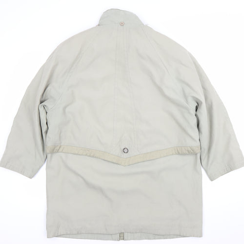 Compliments Women’s Beige Size 16 Mid-Length Overcoat with Pockets