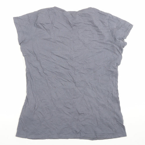 Regatta Womens Grey 100% Cotton Crew Neck Short Sleeve T-Shirt UK 14