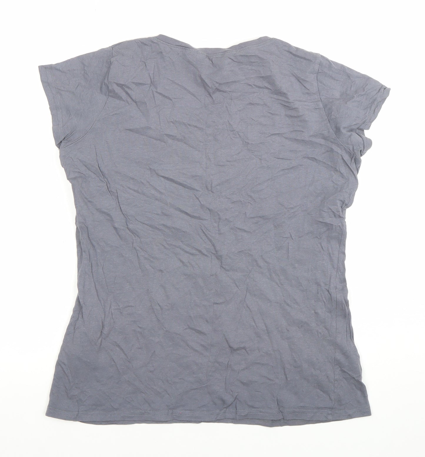 Regatta Womens Grey 100% Cotton Crew Neck Short Sleeve T-Shirt UK 14