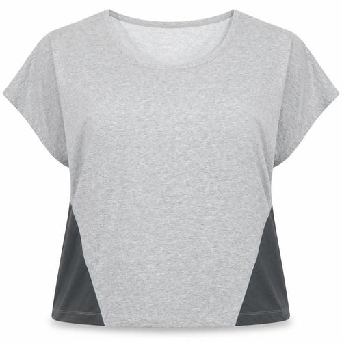 Nike Womens Grey XL Dri-Fit Relaxed Fit Activewear T-Shirt