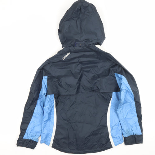 O'Neills Boys Blue Hooded Windbreaker Jacket Age 9-10 Years Sports Zip
