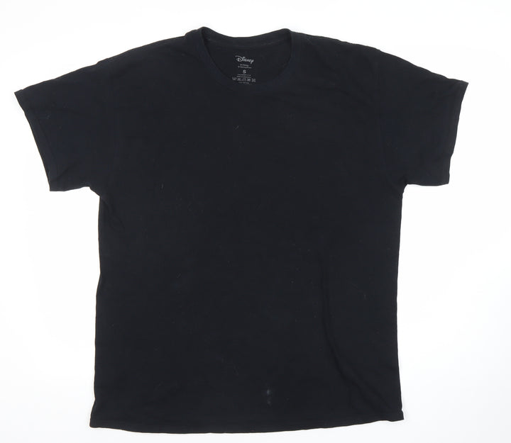 Disney Pixar Cars Lightning McQueen Men's Black S Graphic T-Shirt