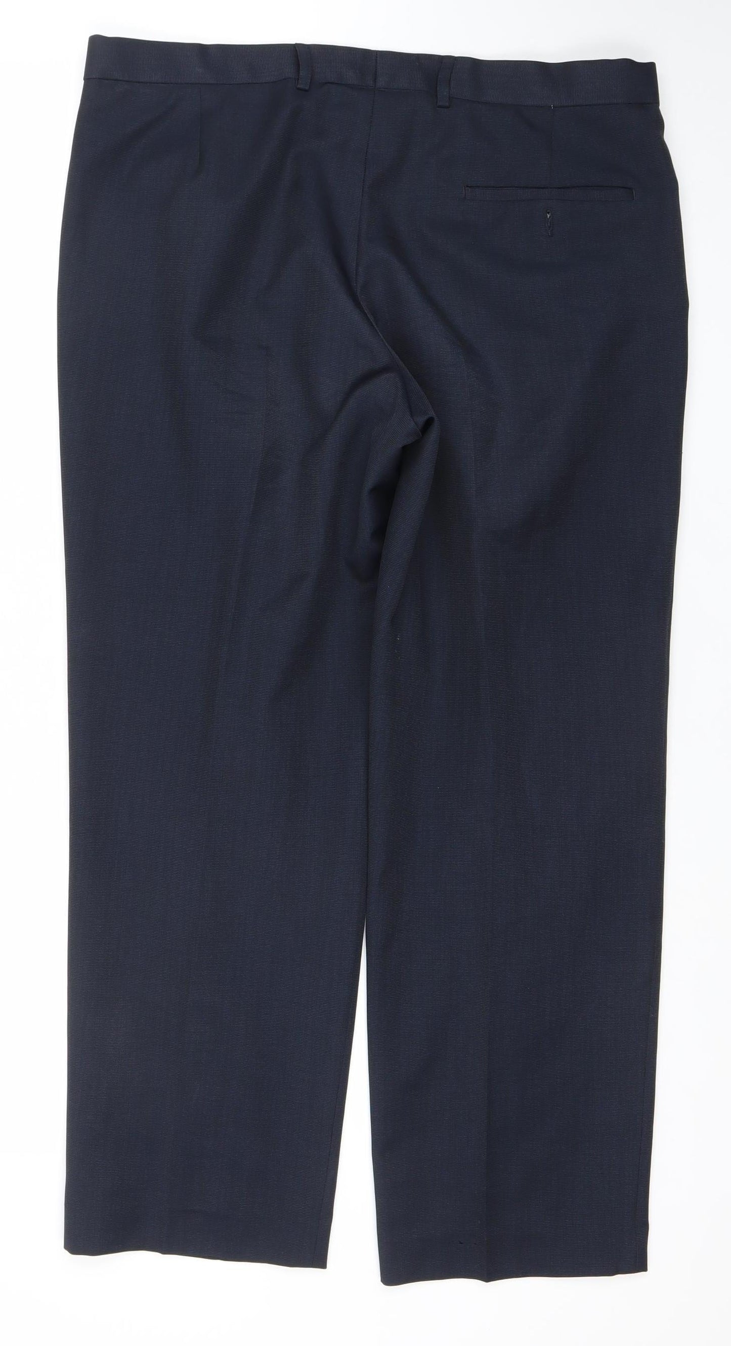Dunnes Stores Men’s Navy Blue 36W 29L Dress Pants Trousers