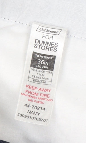 Dunnes Stores Men’s Navy Blue 36W 29L Dress Pants Trousers