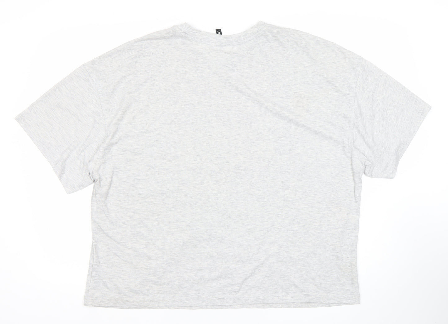 H&M Divided Women's Grey Rockaway New York XL T-Shirt Short Sleeve