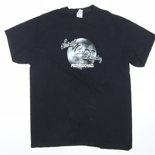 Gildan Men's Black Strictly Come Dancing Tour 2019 T-Shirt Size M
