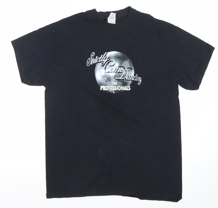 Gildan Men's Black Strictly Come Dancing Tour 2019 T-Shirt Size M