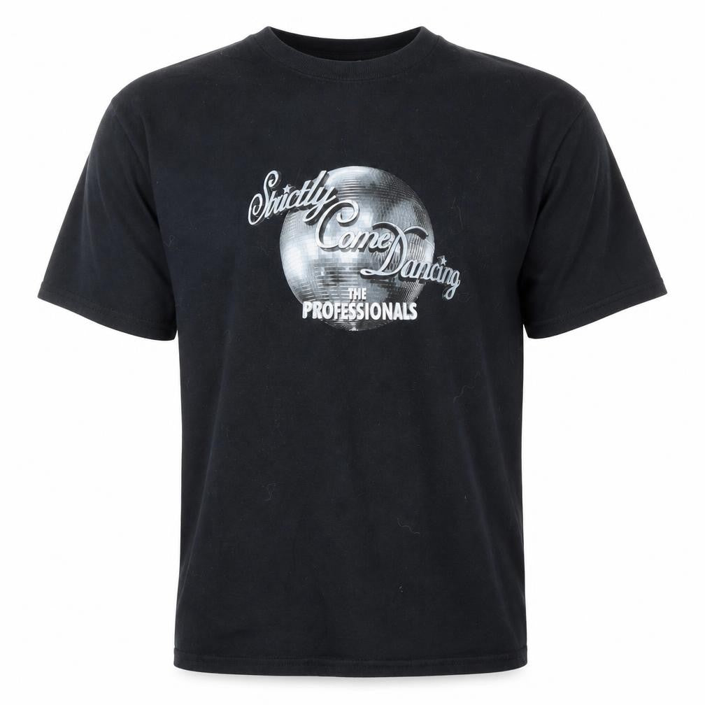 Gildan Men's Black Strictly Come Dancing Tour 2019 T-Shirt Size M