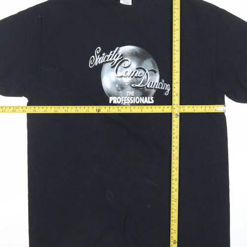 Gildan Men's Black Strictly Come Dancing Tour 2019 T-Shirt Size M