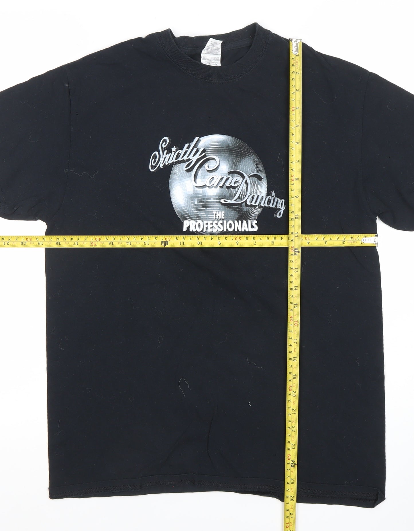 Gildan Men's Black Strictly Come Dancing Tour 2019 T-Shirt Size M