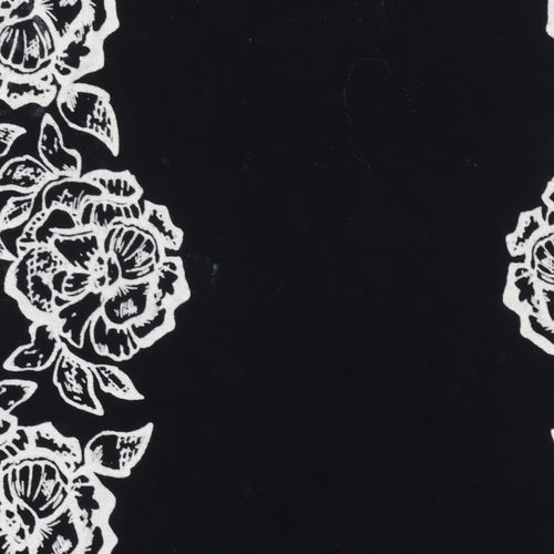 Marks and Spencer Per Una Women’s Black Floral Tunic Blouse Size 20