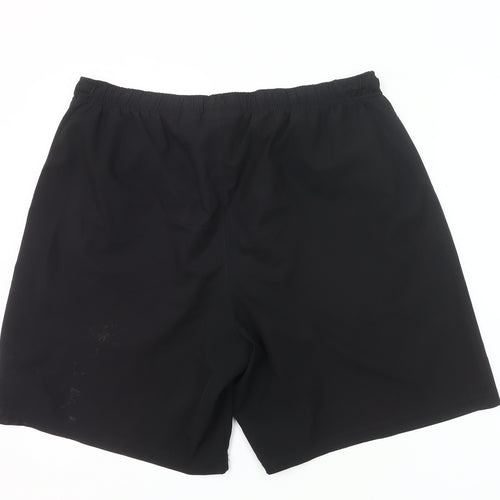 Avia Men’s Black XL Athletic Gym Training Shorts