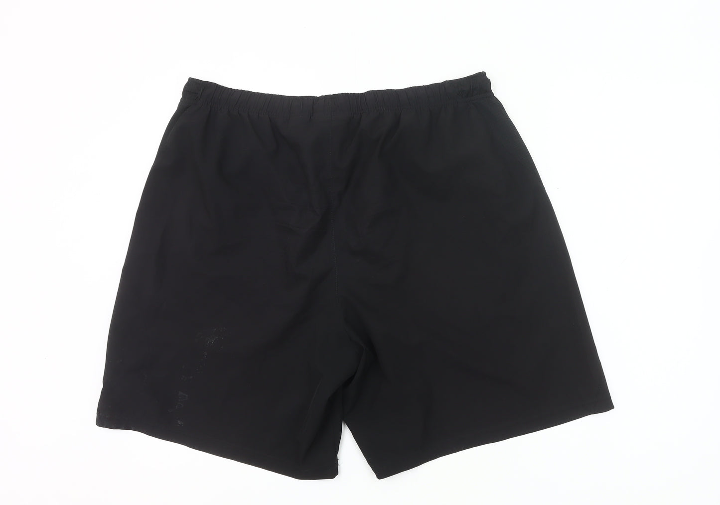Avia Men’s Black XL Athletic Gym Training Shorts