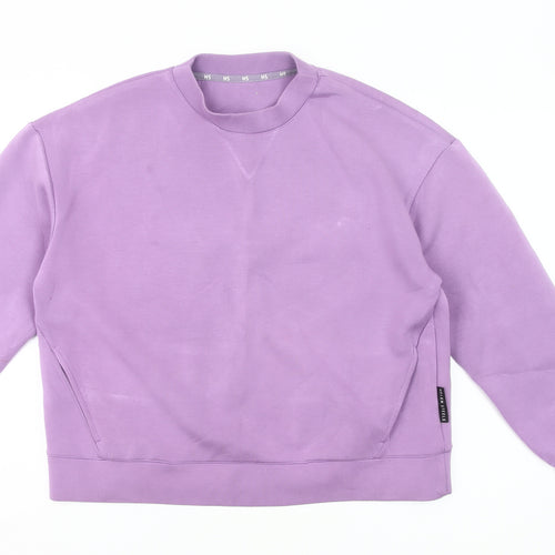 Dunnes Stores Women’s Lilac Sweatshirt Medium Viscose Blend
