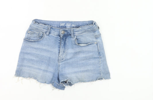 Denim Co Girls Blue Cut-Off Denim Shorts 11-12Y Casual Summer