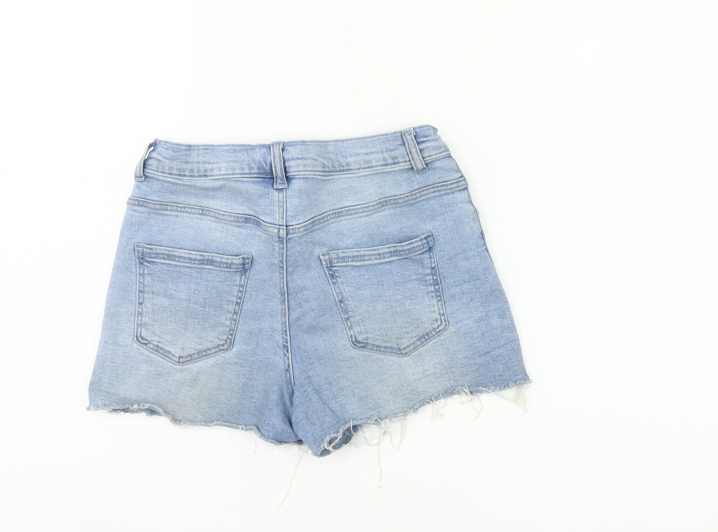 Denim Co Girls Blue Cut-Off Denim Shorts 11-12Y Casual Summer