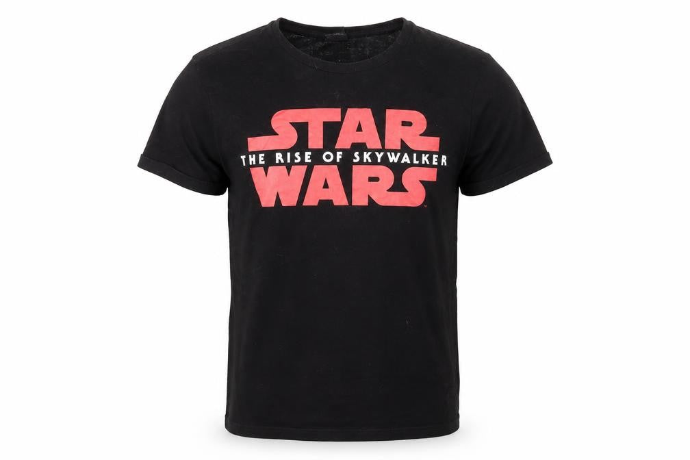 George Star Wars Men’s Black Small Crew Neck Graphic T-Shirt