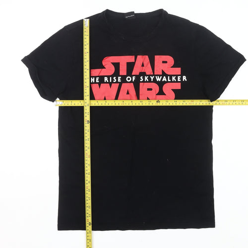 George Star Wars Men’s Black Small Crew Neck Graphic T-Shirt
