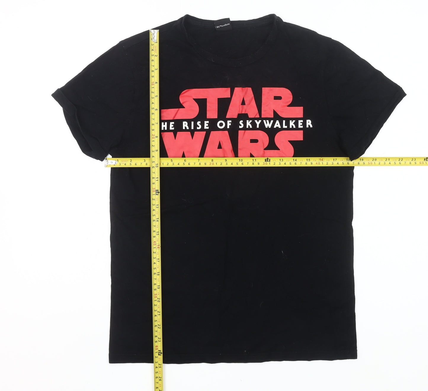 George Star Wars Men’s Black Small Crew Neck Graphic T-Shirt