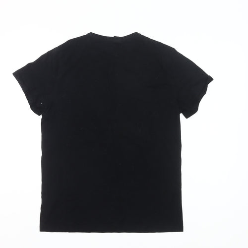 George Star Wars Men’s Black Small Crew Neck Graphic T-Shirt