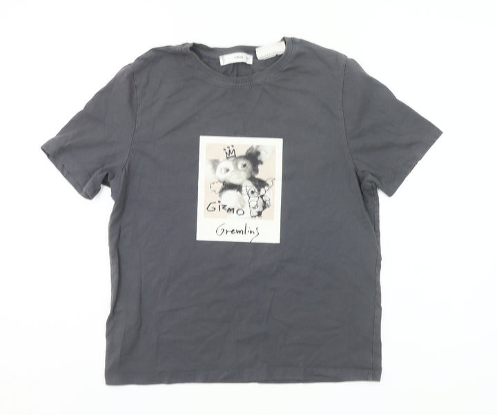 MNG Women’s Grey Gizmo Gremlins Graphic T-Shirt Size M