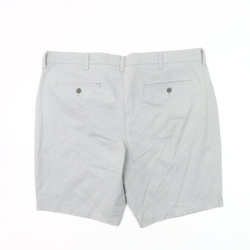 Marks and Spencer Men’s Grey 44 Chino Shorts Cotton Stretch