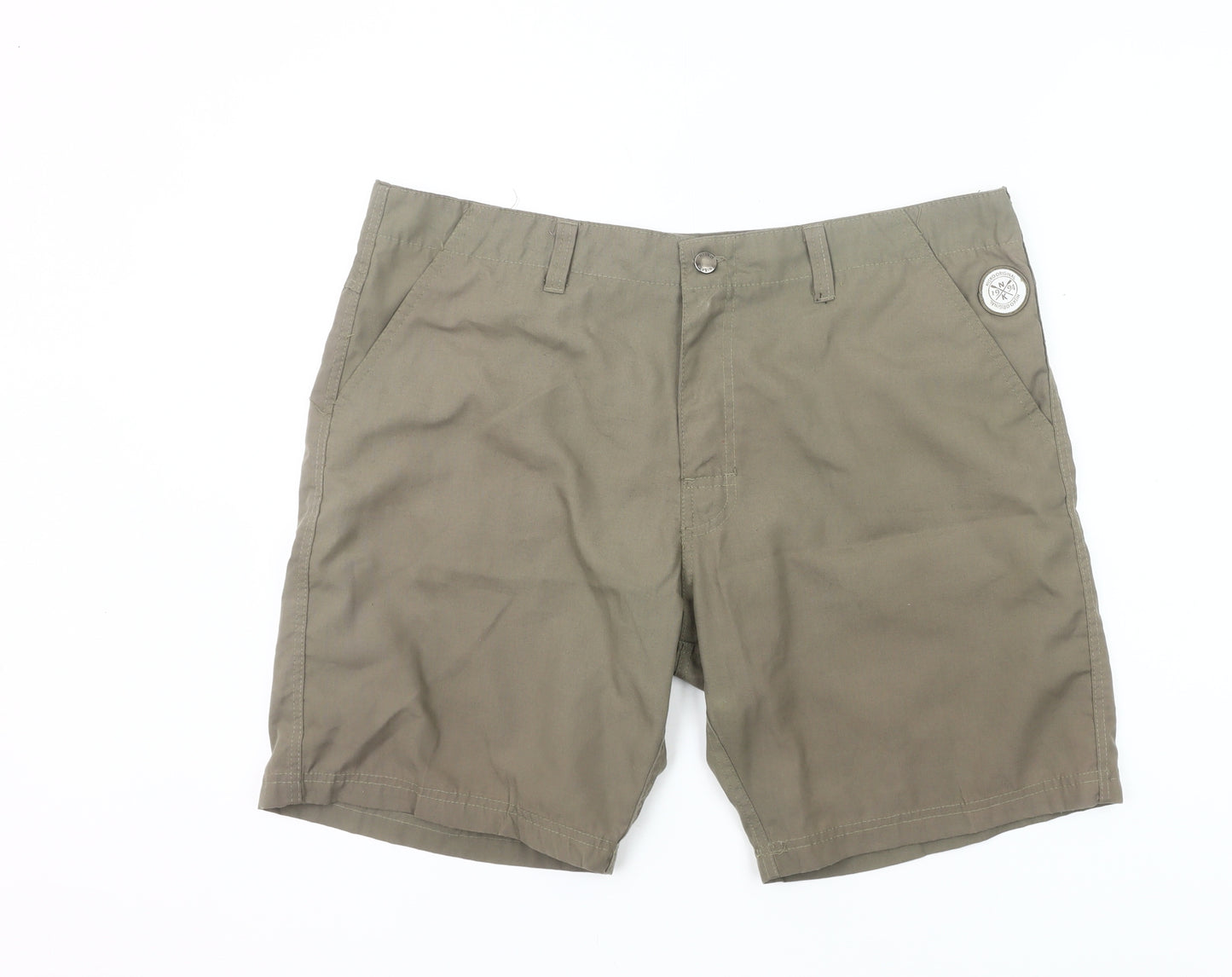 Nisko Men’s Green 2XL Chino Shorts Casual Cotton