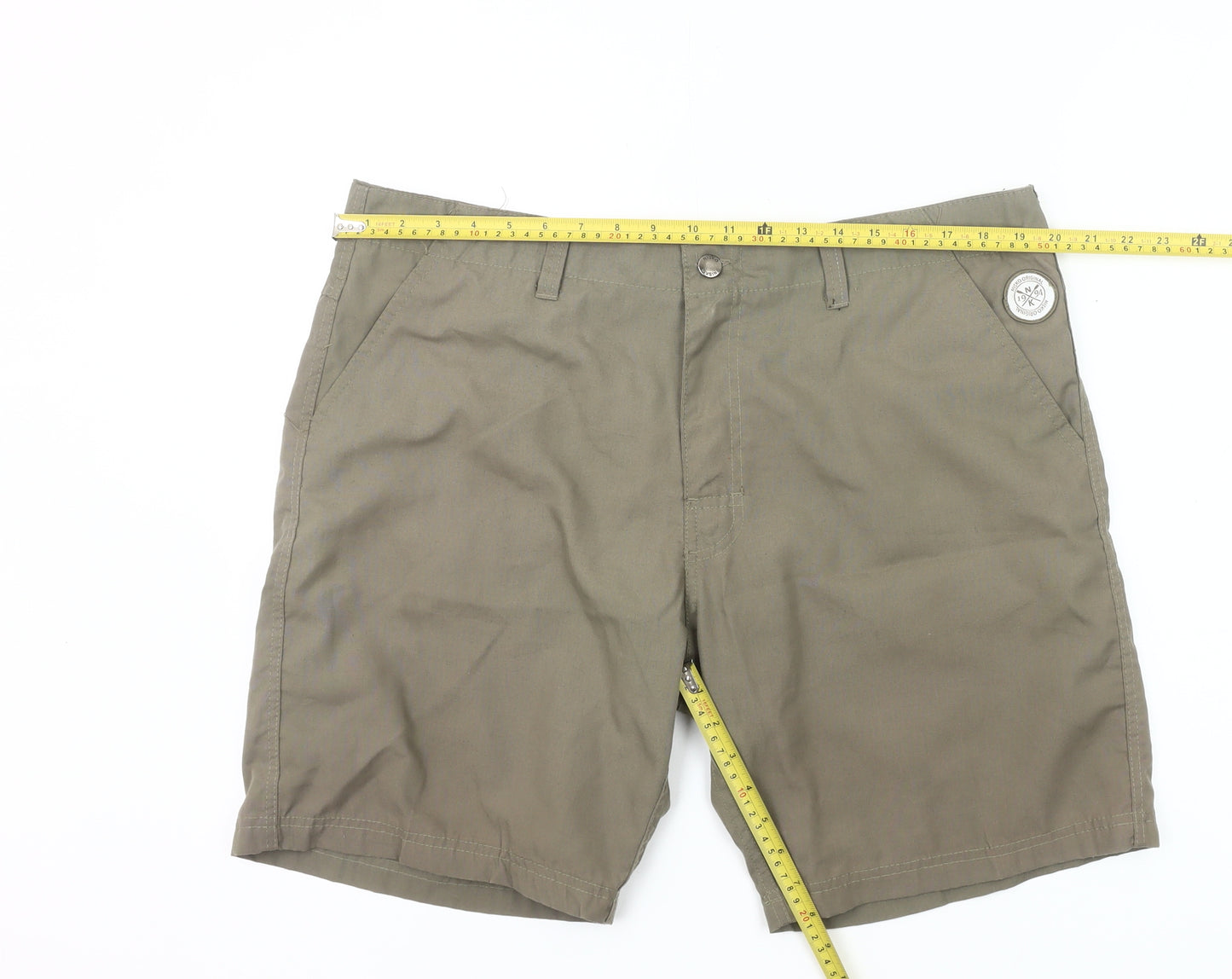 Nisko Men’s Green 2XL Chino Shorts Casual Cotton