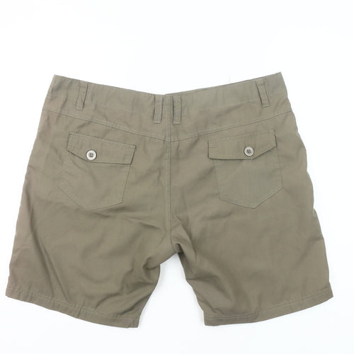 Nisko Men’s Green 2XL Chino Shorts Casual Cotton