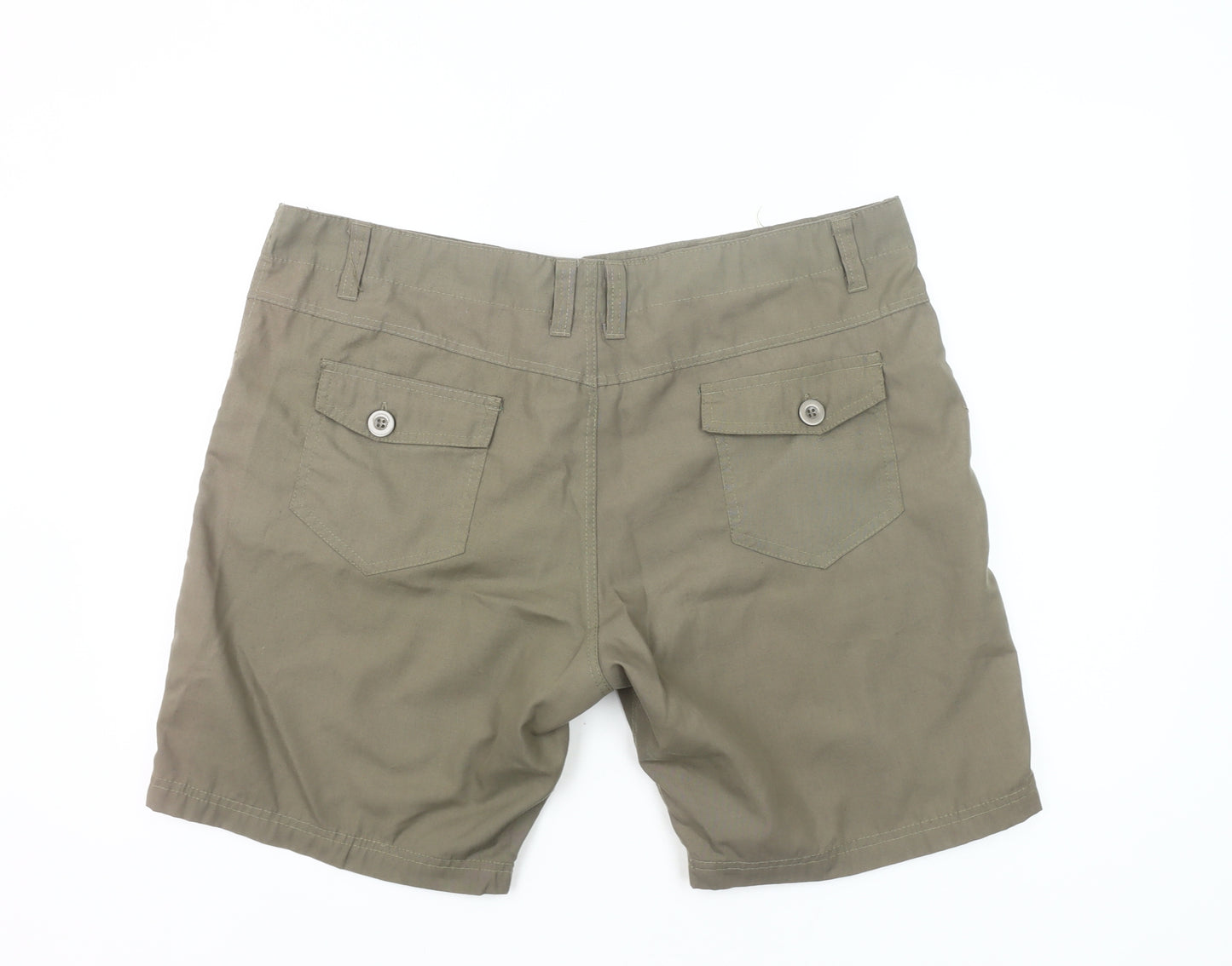 Nisko Men’s Green 2XL Chino Shorts Casual Cotton