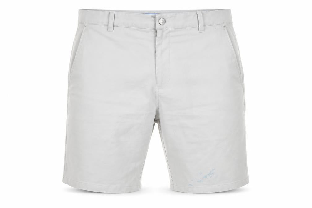 Puma Mens Grey Chino Shorts Size 24 Regular Fit Casual Summer