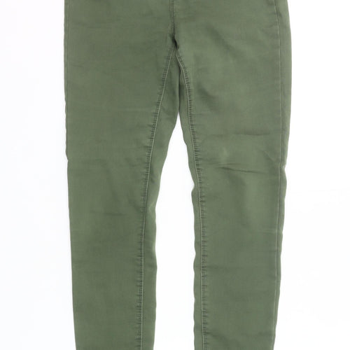 Dunnes Stores Women’s Green Skinny Jeans Size 8 Slim Stretch
