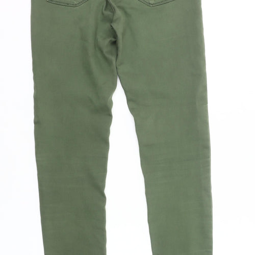 Dunnes Stores Women’s Green Skinny Jeans Size 8 Slim Stretch