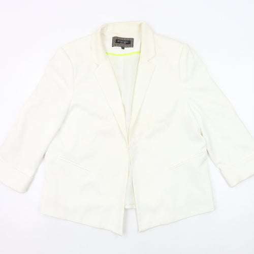 Principles by Ben de Lisi Women’s White Blazer Size 18 Workwear Jacket