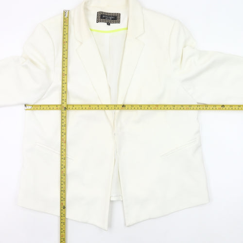 Principles by Ben de Lisi Women’s White Blazer Size 18 Workwear Jacket