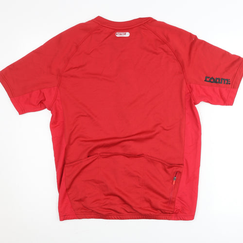 Madison Men’s Red Cycling Jersey M Short Sleeve Full Zip