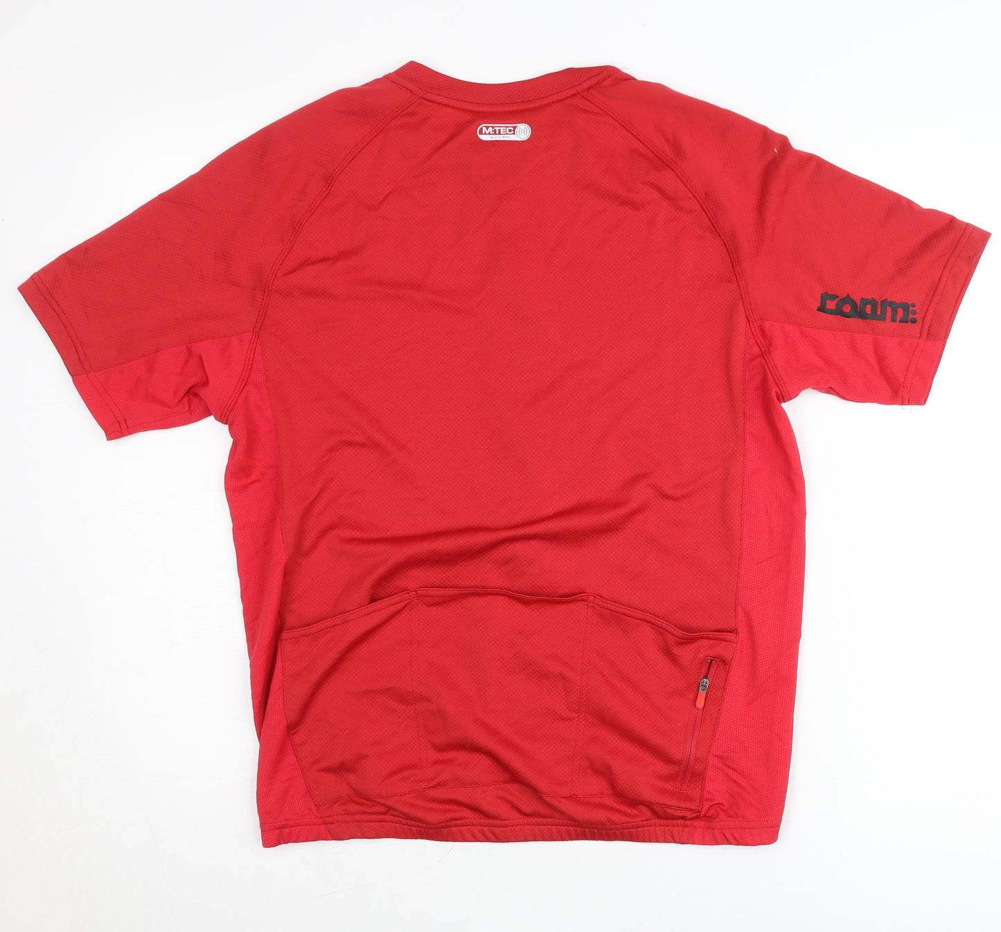 Madison Men’s Red Cycling Jersey M Short Sleeve Full Zip