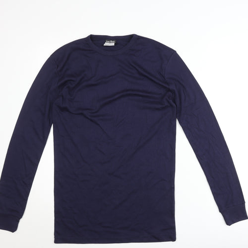Portwest Men’s Blue Long Sleeve Crew Neck Pullover Jumper Size S