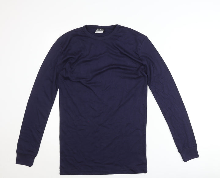 Portwest Men’s Blue Long Sleeve Crew Neck Pullover Jumper Size S