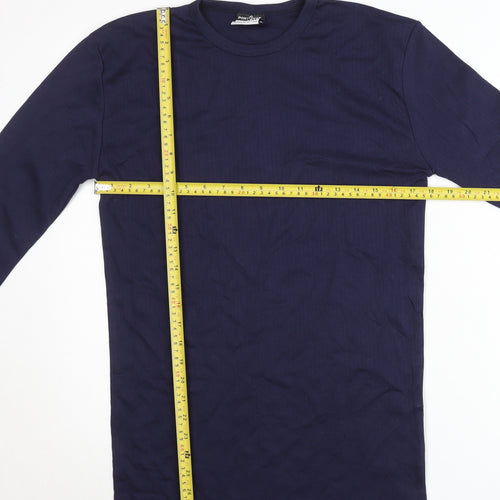 Portwest Men’s Blue Long Sleeve Crew Neck Pullover Jumper Size S