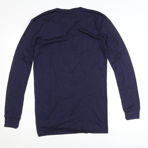 Portwest Men’s Blue Long Sleeve Crew Neck Pullover Jumper Size S