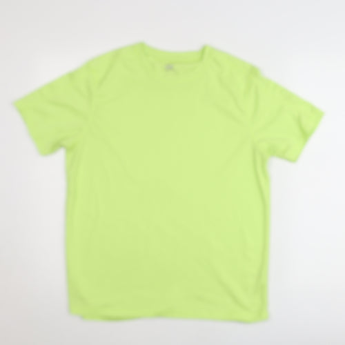 Dunnes Stores Men’s Green Medium Short Sleeve Crew Neck T-Shirt