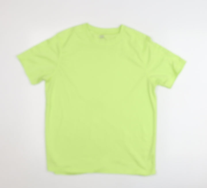 Dunnes Stores Men’s Green Medium Short Sleeve Crew Neck T-Shirt