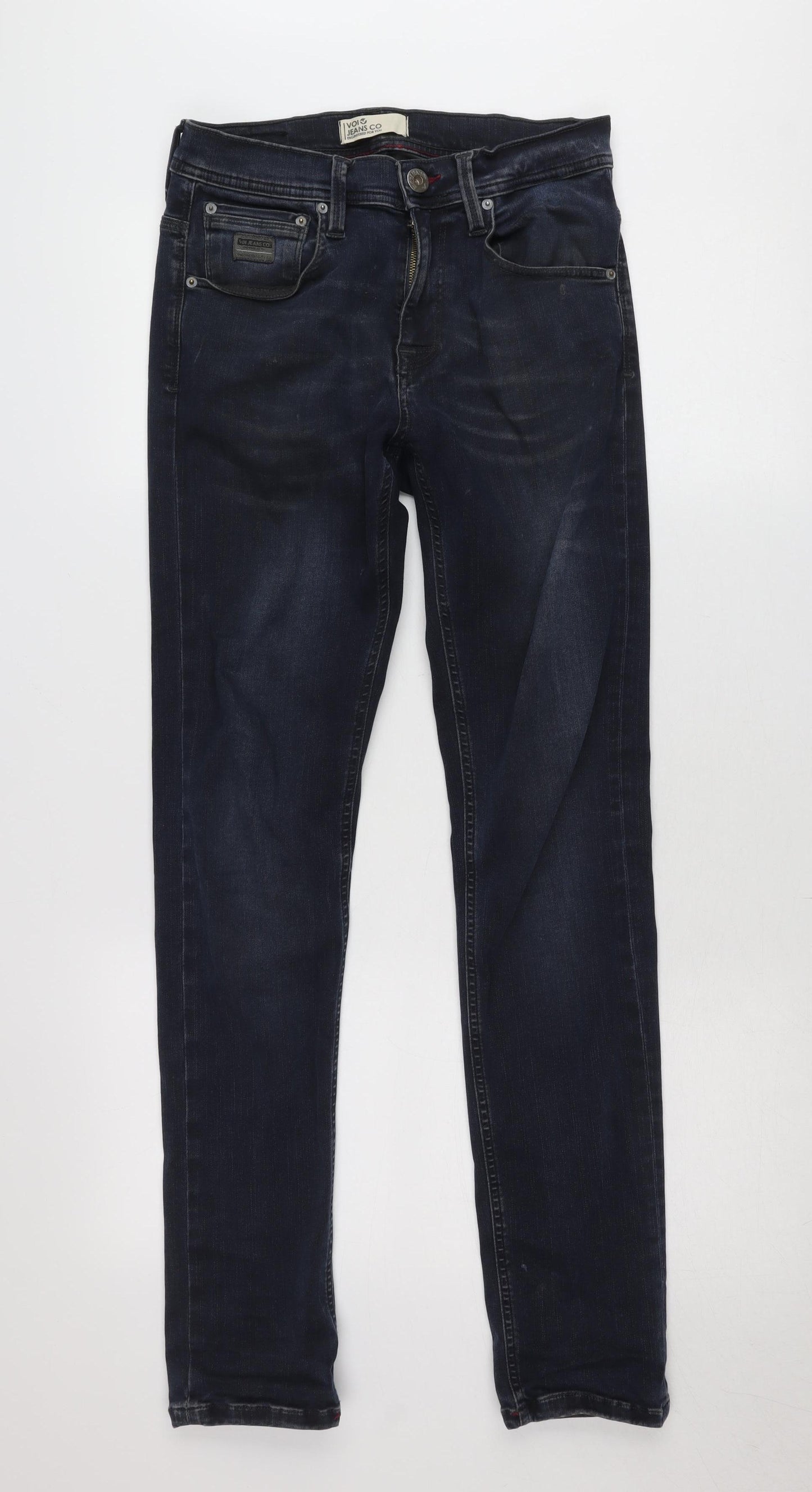 Voi Jeans Women’s Blue Skinny Denim Jeans Size 14 Slim Fit 30R